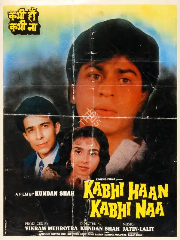 Vikram Mehrotra (Producer), Kabhi Haan Kabhi Naa, 1993, Song-Synopsis Booklet