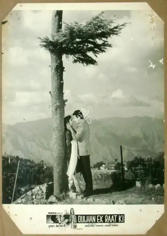Rajendra Malone (Cinematographer), Dulhan Ek Raat Ki, 1966, Lobby Card