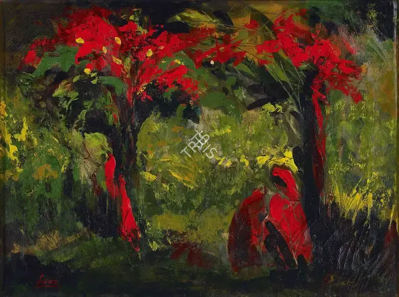 Mookherjea, Sailoz (Artist). Untitled, n.d. | Painting, Pu.Mum/13.09.22, 2022 · Pundole