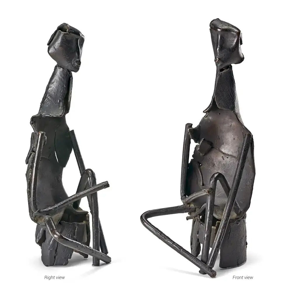 Hore, Somnath (Artist). Untitled, 1989 | Sculpture, AG.Onl/26.09.22, 2022 · Asta Guru