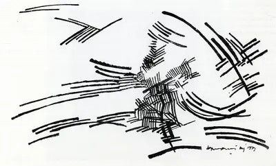 L. Munuswamy (Artist), Untitled, Drawing