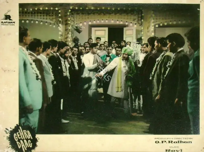 O.P. Ralhan (Director), Gehra Daag, 1963, Lobby Card