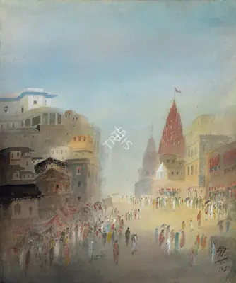 Tagore, Gaganendranath (Artist). Untitled, 1920 | Painting, 2015 · Christie's