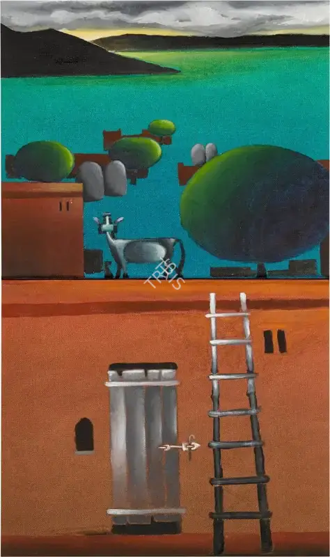 Harjit S. Kular (Artist), Untitled, 1978, Painting