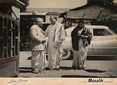 Kamal Bose (Cinematographer), Musafir, 1957, Lobby Card