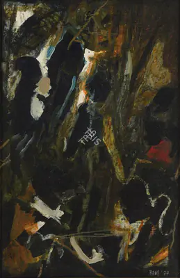 S.H. Raza (Artist), Composition, 1974, Painting
