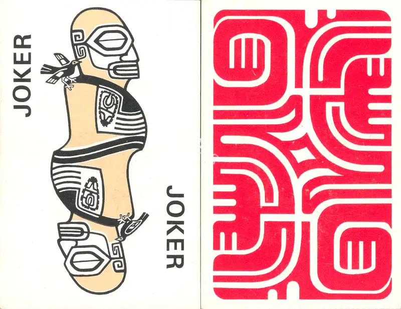 Jeu de Cartes de Tahiti, 1979, Playing Cards