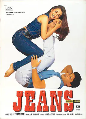 Ashok Amritraj (Producer), Jeans, 1998, Full Sheet Poster