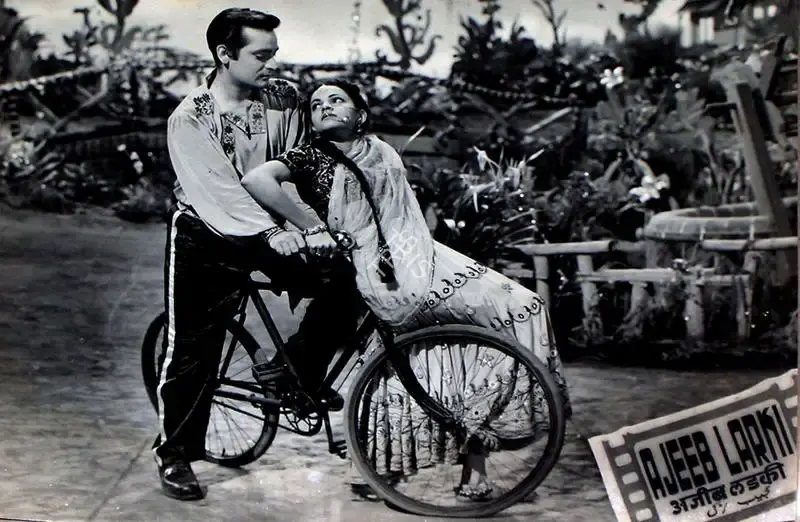 S.I. Hassan (Producer), Ajeeb Larki, 1952, Lobby Card