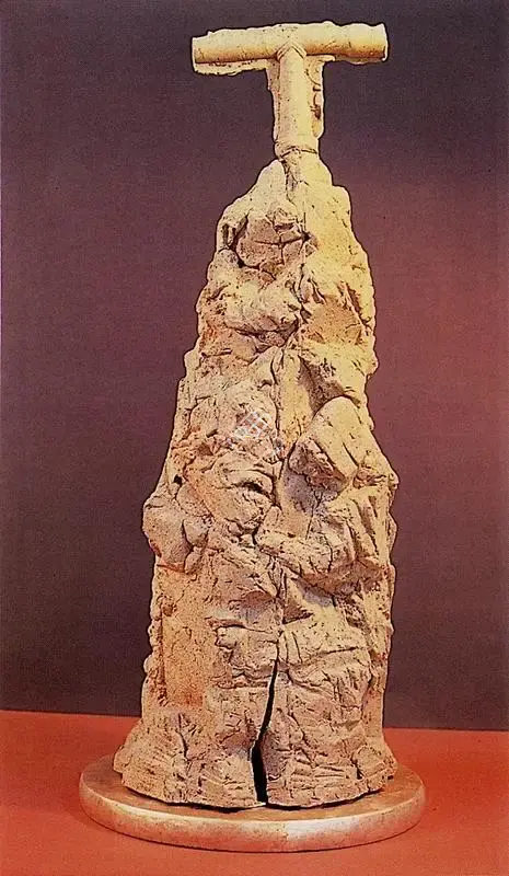 Himmat Shah (Artist), Terracotta With Silver Patina, 1988, Sculpture