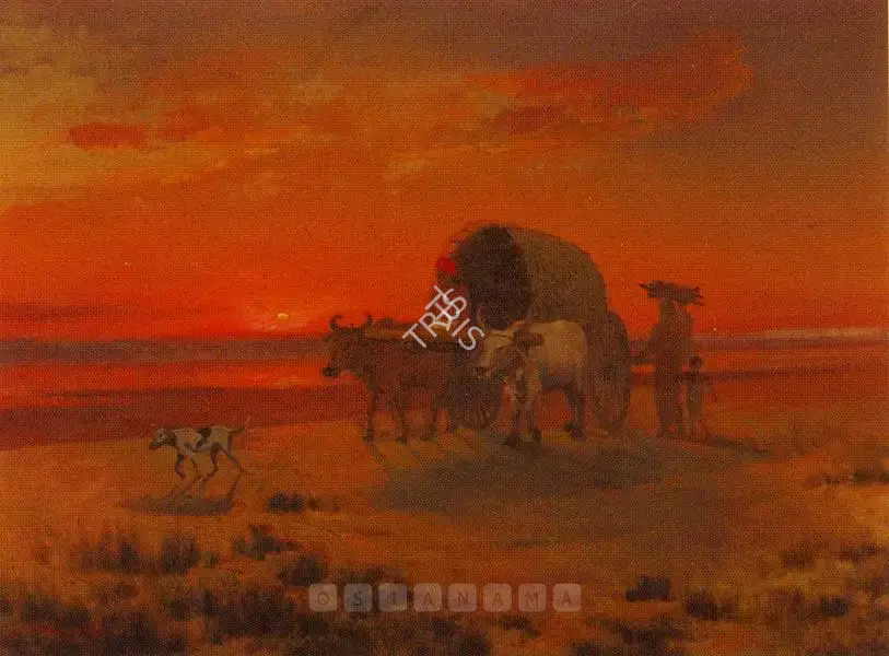 Gangooly, J.P. (Artist). Homeward, n.d. | Painting, Bow.Kol/17.01.03, 2003 · Bowrings