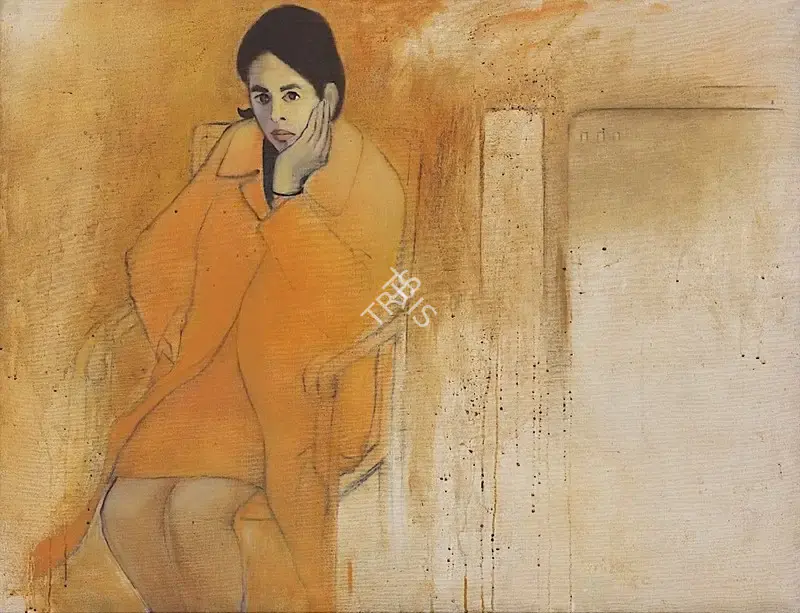 Rameshwar Broota (Artist), Thus came the Weekend, 1968, Painting