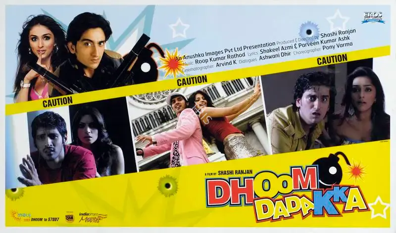 Shashi Ranjan (Producer), Dhoom Dadakka, 2008, Lobby Card