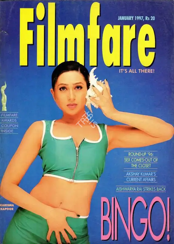 Khalid Mohamed (Editor), Filmfare, 1997, Magazine