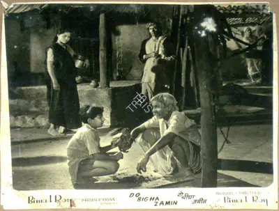 Kamal Bose (Cinematographer), Do Bigha Zamin, 1953, Lobby Card