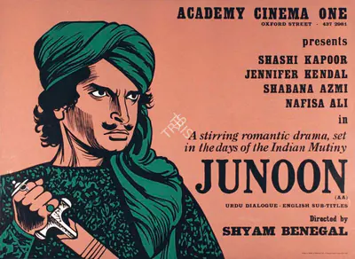 Peter Strausfeld (Designer), Junoon, 1979, British Quad Posters