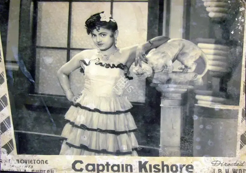 Homi Wadia (Producer), Captain Kishore, 1957, Lobby Card