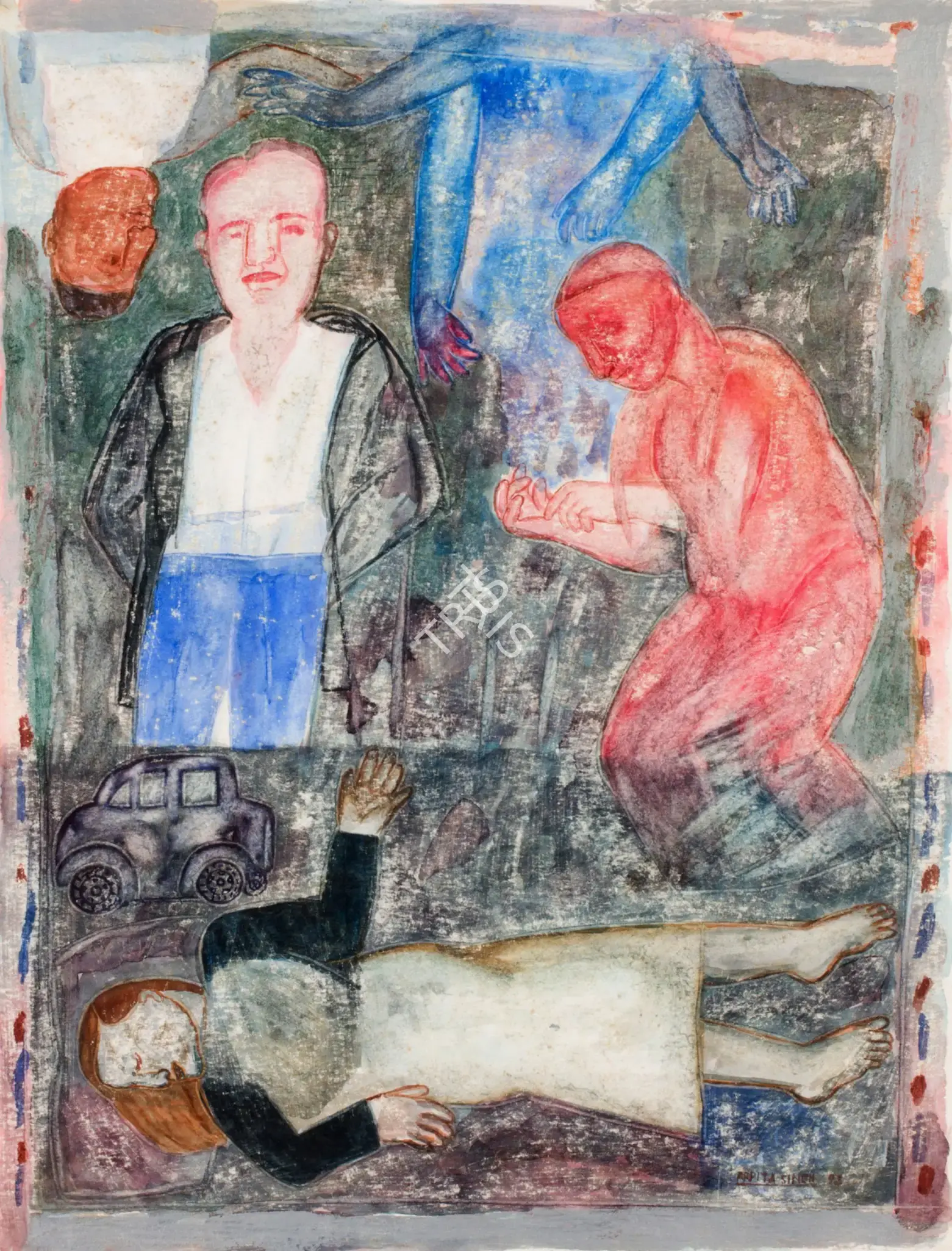 Arpita Singh (Artist), Untitled, 1993, Painting