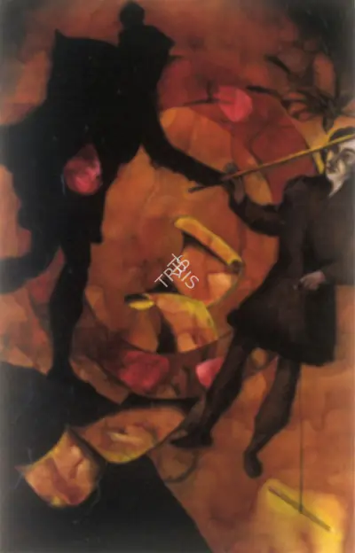 Anju Dodiya (Artist), Benediction, 2003, Painting