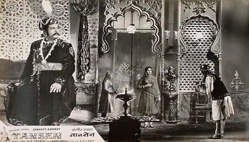 S.G. Laad (Producer), Sangeet Samrat Tansen, 1962, Lobby Card