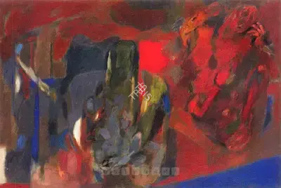 Tyeb Mehta (Artist), Untitled, 1966, Painting