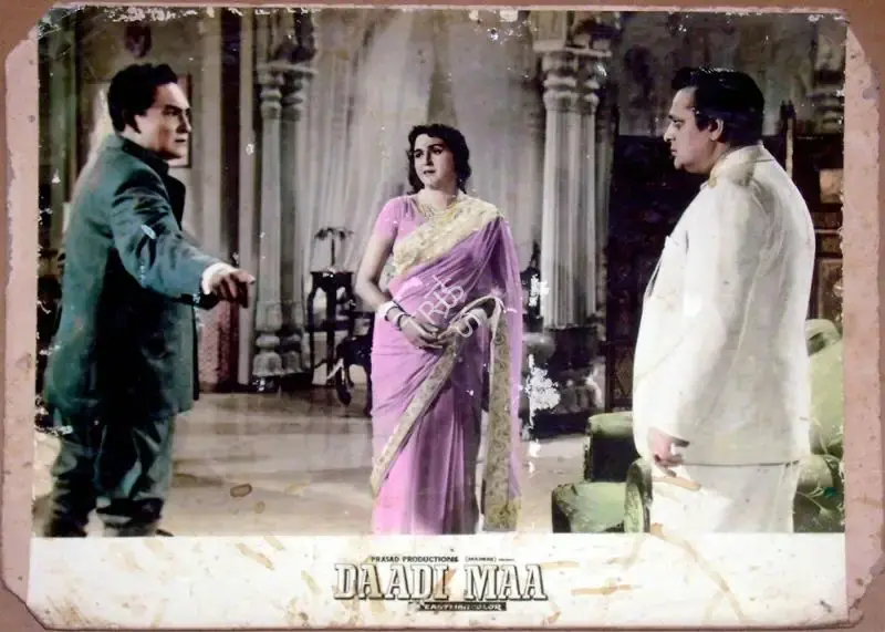 Dwarka Divecha (Cinematographer), Daadi Maa, 1966, Lobby Card