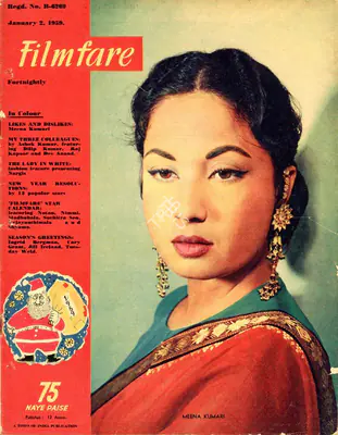 C.R. Mandy (Editor), Filmfare, 1959, Magazine