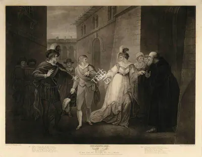 After William Hamilton (Artist), Twelfth Night, 1797, Aquatint
