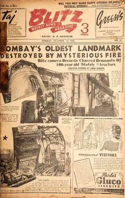 R.K. Karanjia (Editor), Blitz, 1942, Magazine