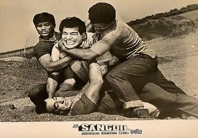 Manohar Deepak (Producer), Sangdil, 1967, Lobby Card