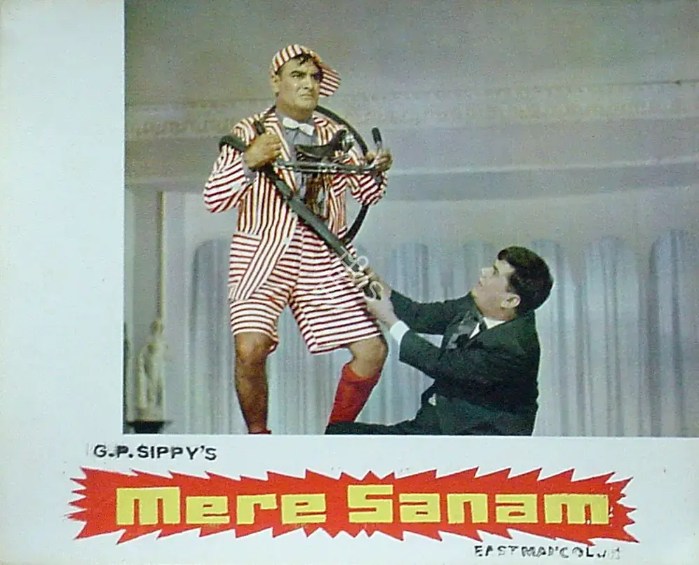 K. Vaikunth (Cinematographer), Mere Sanam, 1965, Lobby Card