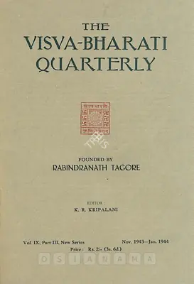 K.R. Kripalani (Editor), Visva-Bharati Quarterly, 1944, Journal