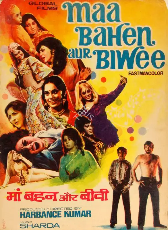 Harbance Kumar (Producer), Maa Bahen Aur Biwee, 1973, Song-Synopsis Booklet