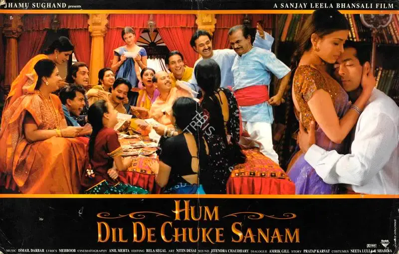 Jhamu Sughand (Producer), Hum Dil De Chuke Sanam, 1999, Lobby Card