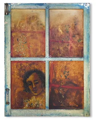 Anjolie Ela&nbsp;Menon (Artist), Untitled, Painting
