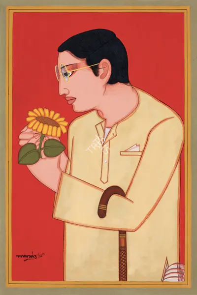 Lalu Prasad Shaw (Artist), Untitled, 2014, Painting