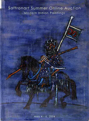 Saffronart (Auction House), Modern Indian Paintings, 2004, Auction Catalogue