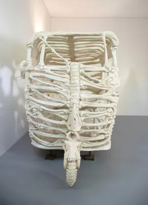 Jitish Kallat (Artist), Autosaurus Tripous, 2007, Sculpture