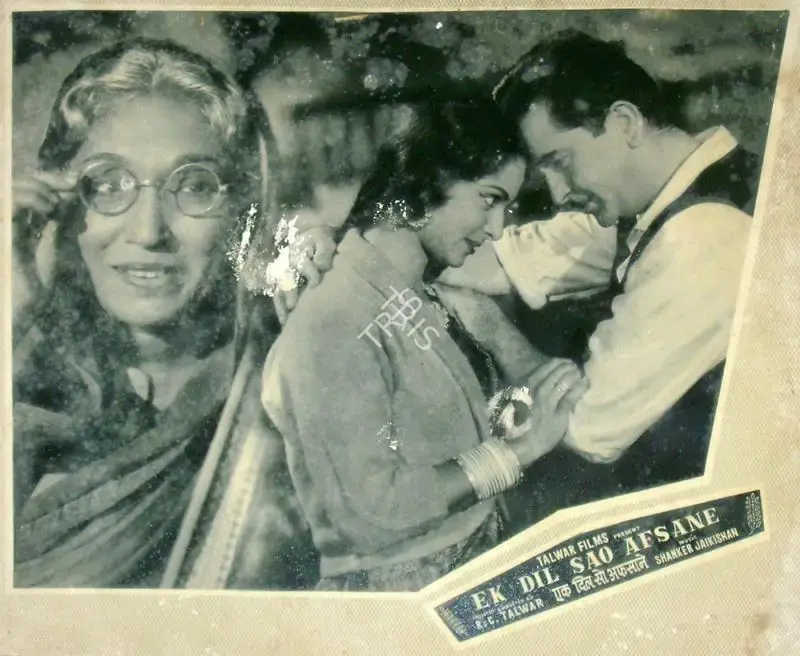 M.N. Malhotra (Cinematographer), Ek Dil Sau Afsane, 1963, Lobby Card