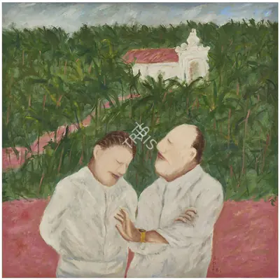 Ambalal, Amit (Artist). Untitled, 1986 | Painting, AG.Onl/28.06.20, 2020 · Asta Guru