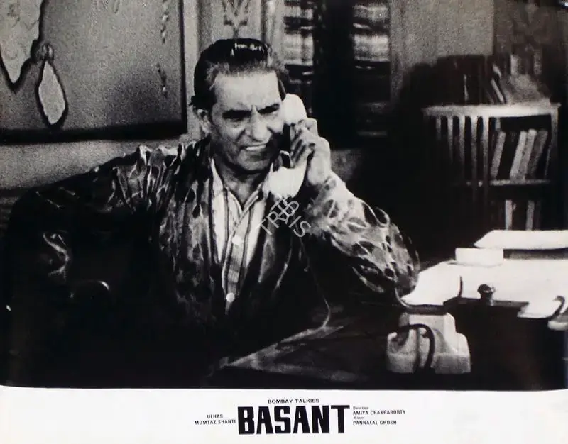 Amiya Chakravarty (Director), Basant, 1942, Lobby Card