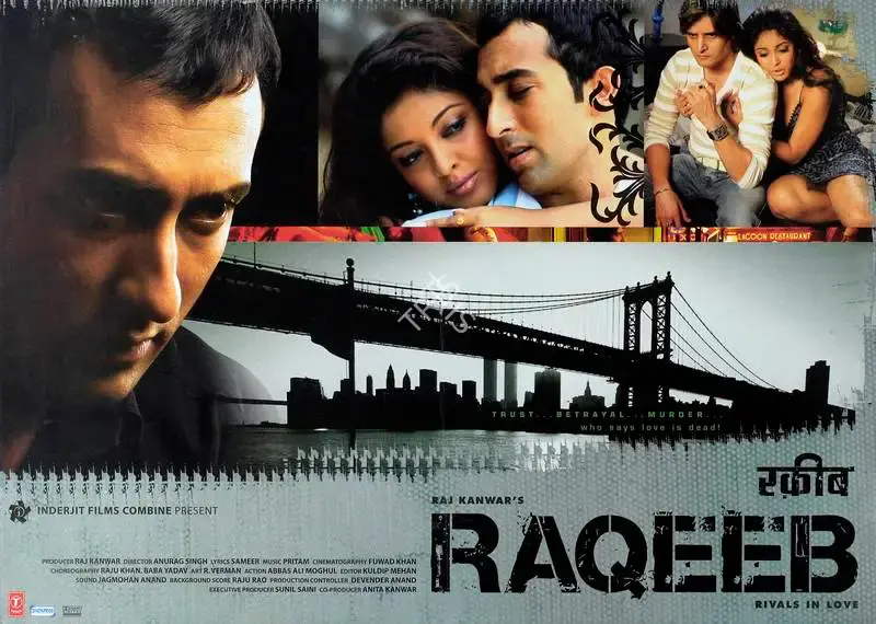 Raj Kanwar (Producer), Raqeeb, 2007, Lobby Card