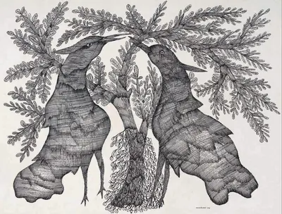 Jangarh Singh Shyam (Artist), Untitled, 1996, Drawing