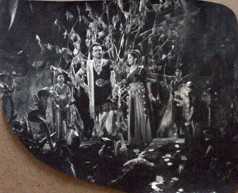 Uma Shankar (Producer), Nag Lok, 1957, Photographic Still