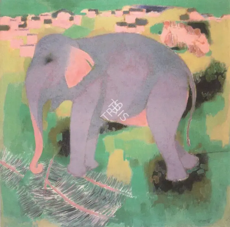 N.S. Bendre (Artist), Untitled, 1968, Painting