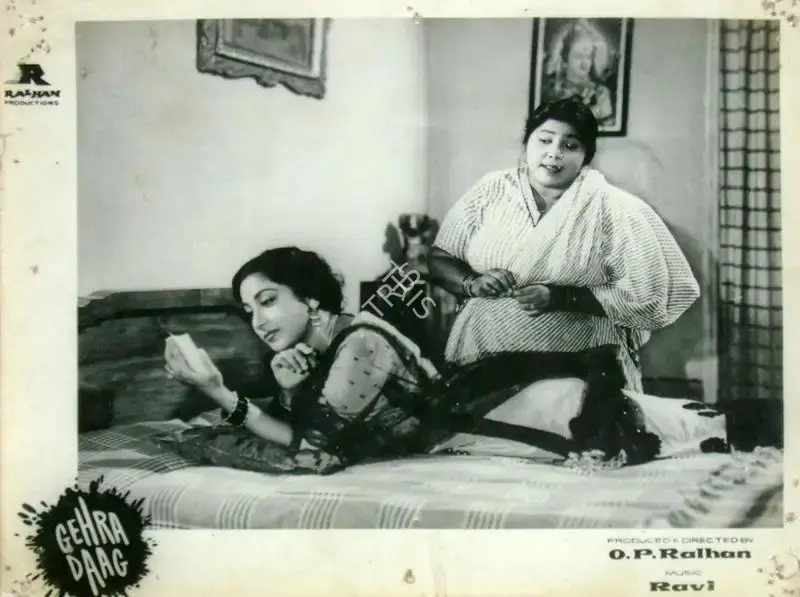 O.P. Ralhan (Director), Gehra Daag, 1963, Lobby Card