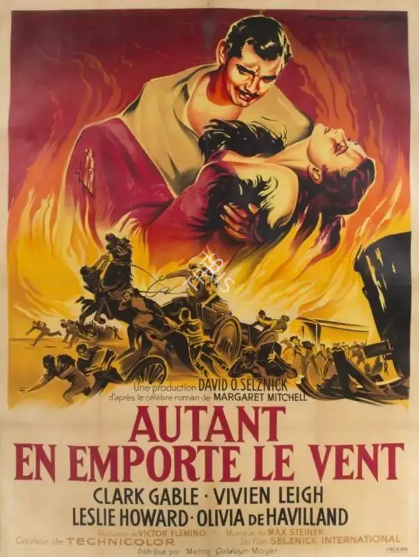 Victor Fleming (Director), Gone With The Wind, 1939, Poster