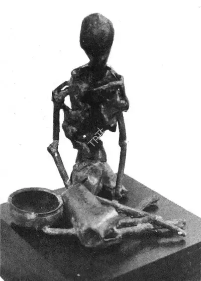 Somnath Hore (Artist), Mother & Child, 1984, Sculpture