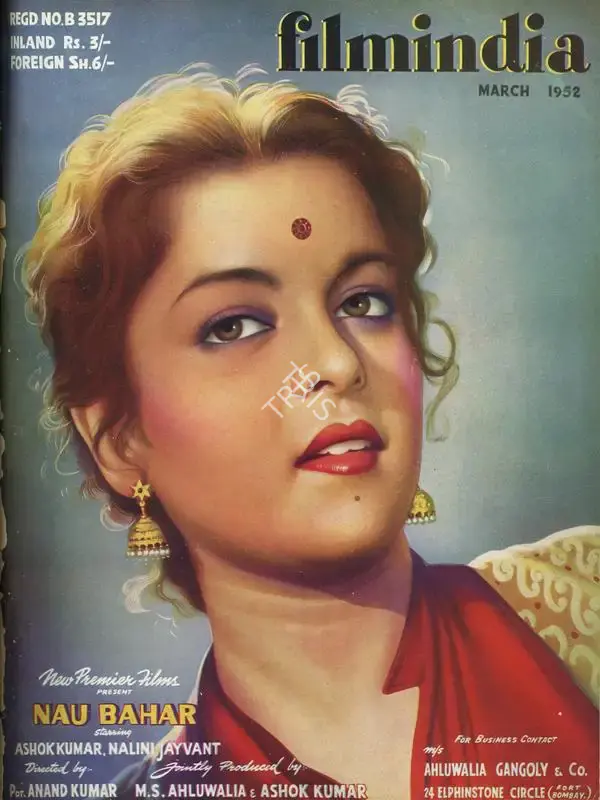 Baburao Patel (Editor), Filmindia, 1952, Magazine