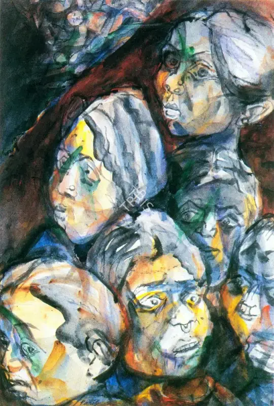 Paritosh Sen (Artist), Untitled, 1991, Painting